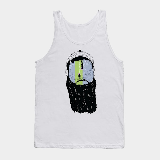 Bearded Alter ego Tank Top by Frajtgorski